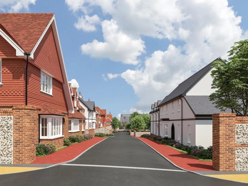 A one bed flat is for sale in High Street, Rottingdean, Brighton priced at £395,000