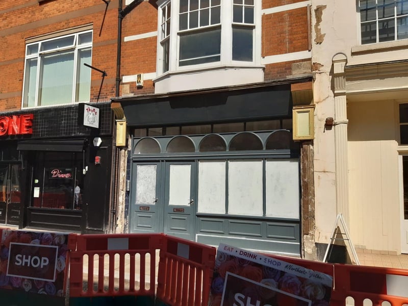 An empty unit in St Giles' Street.