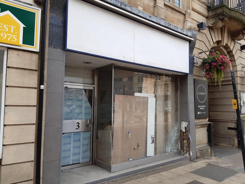 This site in George Row, next to Lloyd's Bank, has been sat empty and damaged for years.