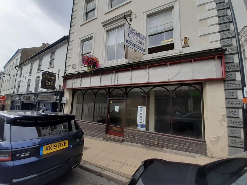 The empty unit on Bridge Street used to be the home of Panache nightclub.