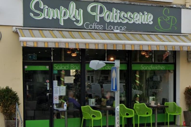 Simply Patisserie in South Street has 4.9 out of five stars from 269 reviews on Google. Photo: Google