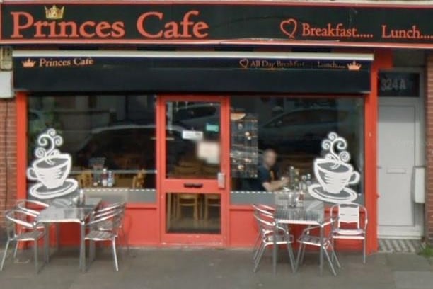 Princes Cafe in Seaside has 4.6 out of five stars from 229 reviews on Google. Photo: Google