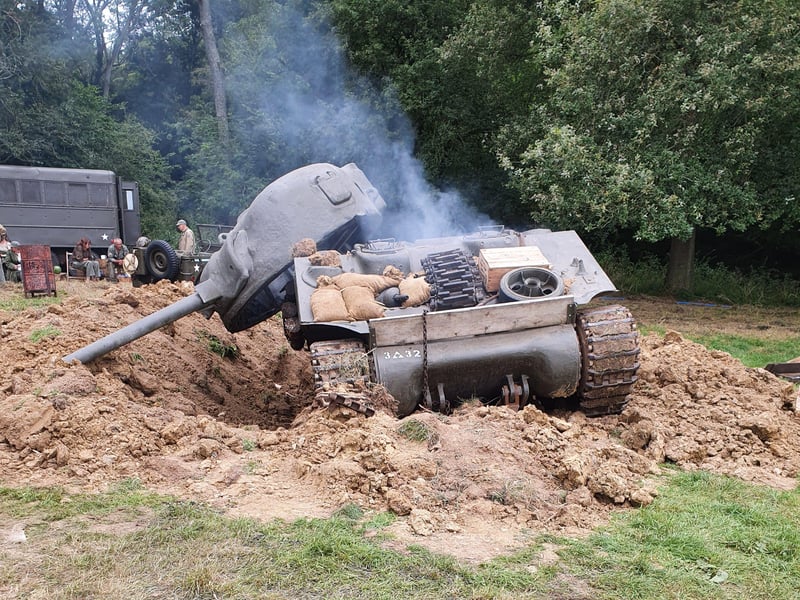 The Capel 2021 military show. Photo contributed by Philip Harris