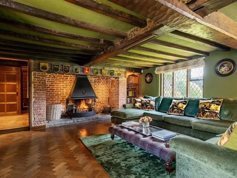 Detached farmhouse in Sharpsbridge Lane, Piltdown near Uckfield. Photo: Zoopla