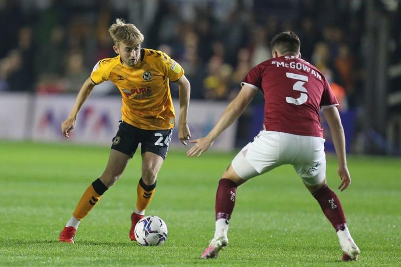 He got away with one errant pass in a dangerous position, and didn't venture over halfway too many times, but this was another strong showing as Newport struggled to punch through Town's resilient back-line... 7.5