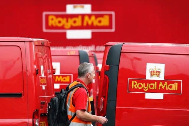 Royal Mail vans
