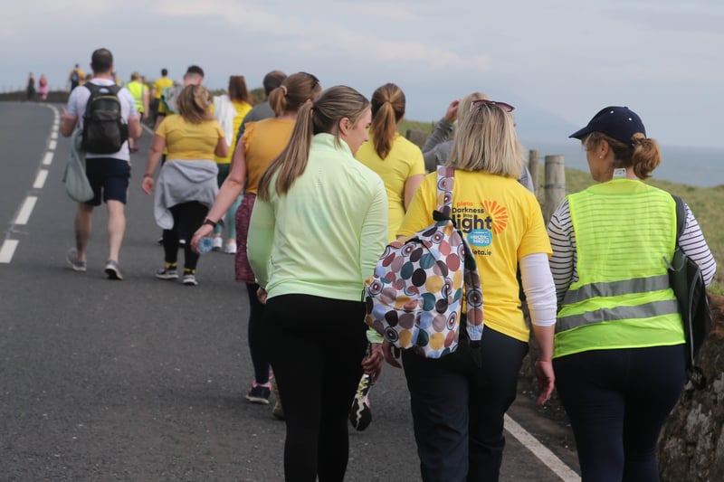 The fundraising event in memory of Lisa McAlister attracted a large amount of participants.  Picture: Kevin McAuley/McAuley Multimedia
