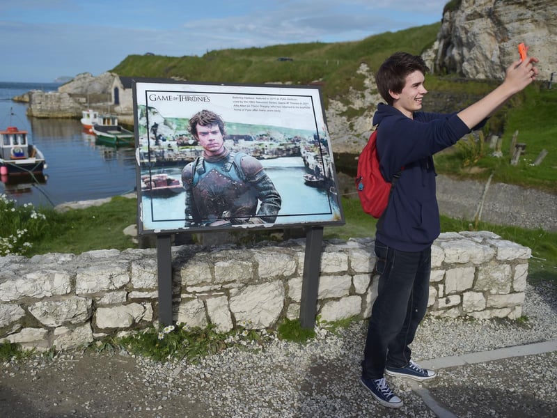 Another Game of Thrones location, Ballintoy Harbour was the filming location for the Iron Islands and is a popular location for fans. It even has a Game of Thrones information board which outlines the scenes and what the location was used for.