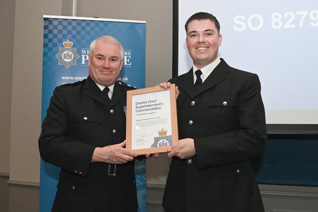 Section Officer Steven Houghton scooped the Special Constable of the Year Award for making a significant impact on policing in Leeds, gifting more than 600 hours to the force in his volunteer role.