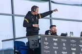 Castleford Tigers coach Ryan Carr makes a point during last week's win at York Knights. Picture by Tony Johnson.