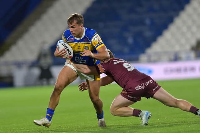 Presley Cassell could feature for Leeds Rhinos reserves in their Grand Final against Warrington Wolves. Picture by Jonathan Gawthorpe