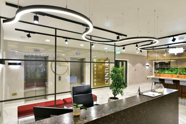 The reception at Centura