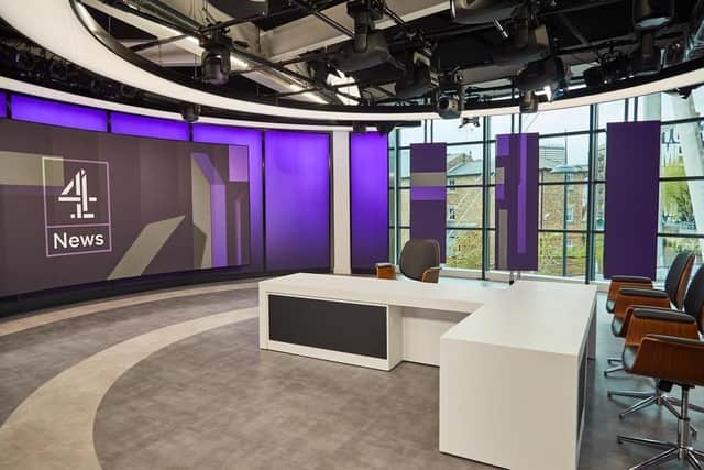 Channel 4 News' Leeds headquarters features on the evening bulletin for the first time tonight (May 2).