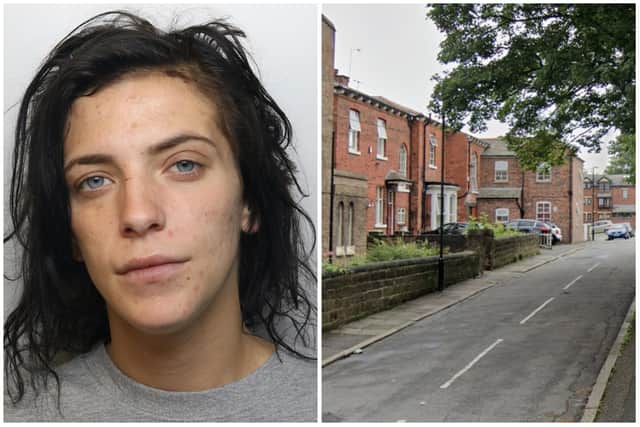 Brooke was jailed for the break-in at the room in the Cross Francis Street hostel.