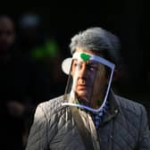 Are face shields an acceptable alternative to face masks? (Photo: GABRIEL BOUYS/AFP via Getty Images)