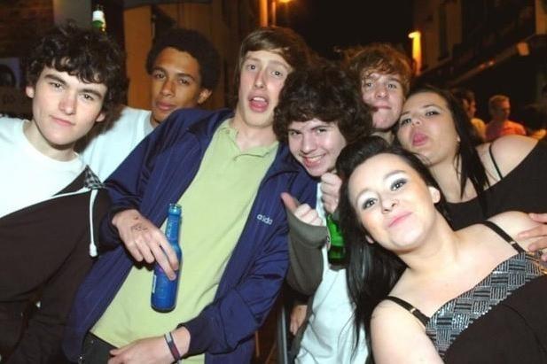 Adam, Mathew, Joe, Jerome, Justin, Roxy and Kirsty.
