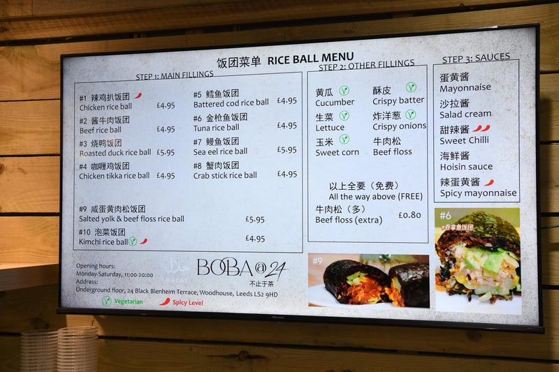 The cafe serves Rice Balls, a Subway-style concept where you choose your fillings and sauces. Owner Suhale said: "It’s closer to sushi and it’s an authentic concept that’s really popular in China at the moment. It’s quite healthy, too.”