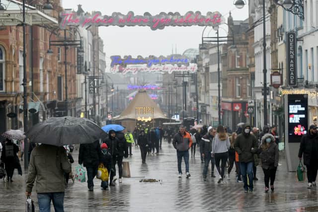 There are expected to be showers in Leeds during the week but also dry and sunny spells