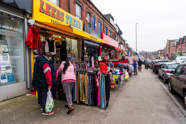 The average house price in Harehills South is £104,500.