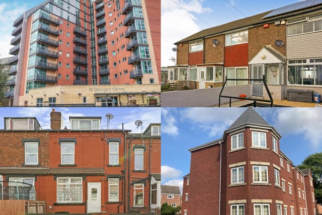 The following Leeds homes are on the market for less than £150,000