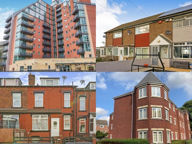 The following Leeds homes are on the market for less than £150,000