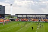 York's Community Stadium is the new home for one of Rhinos' first team squad. Picture by Will Palmer/SWpix.com.