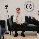 Craig Rogan, executive chef at the Dakota Hotel, pictured with the founder of The Collective Dale Wynter
