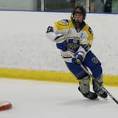 OLYMPIC DREAM: Jonas Bennett, who plays for Leeds Junior Knights Under-16s and Under-18s, has been chosen to play for Great Britain's Under-16 3-on-3 team at the Winter Youth Olympics next month in South Korea. Picture submitted.