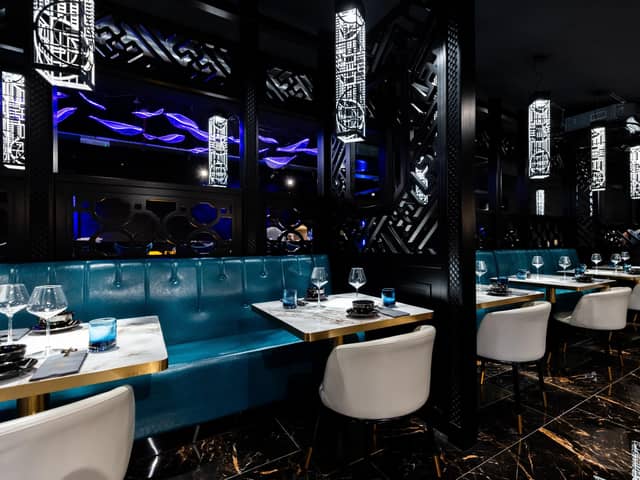 Blue Pavilion, a fine dining Chinese restaurant, has just opened in the Merrion Centre, Leeds. The impressive £3million venue is situated off Merrion Street, Woodhouse Lane and Albion Street.