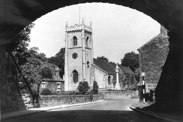 Thorner Parish Church pictured in June 1960.