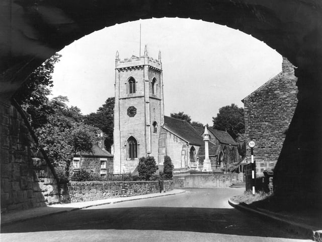 Thorner Parish Church pictured in June 1960.