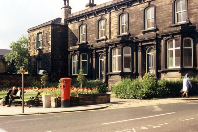 Windsor House on the corner of Albion Street and Queen Street, opposite MorleyTown Hall, pictured in August 1971. Once the home of Joseph Schofield, the first Mayor of Morley, it was later occupied by Morley Industrial Co-operative Society and then the Public Health Department. It was demolished in January 1972 to make way for the Windsor Court Shopping Precinct.