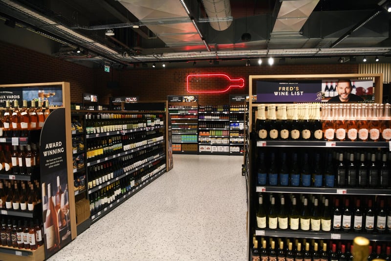 Also featuring a dedicated wine section, the food hall will feature the option to scan and pay entirely on the app.