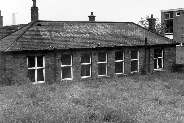 The Armley Babies Welcome Clinic at the edge of Armley Moor in June 1965. This was a branch of the Leeds Babies Welcome Association, a charity providing centres for mothers and babies with advice on childcare, health and nutrition.
