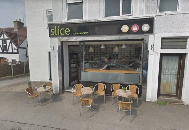 Slice in Bradford Road,  Guiseley was rated on February 14