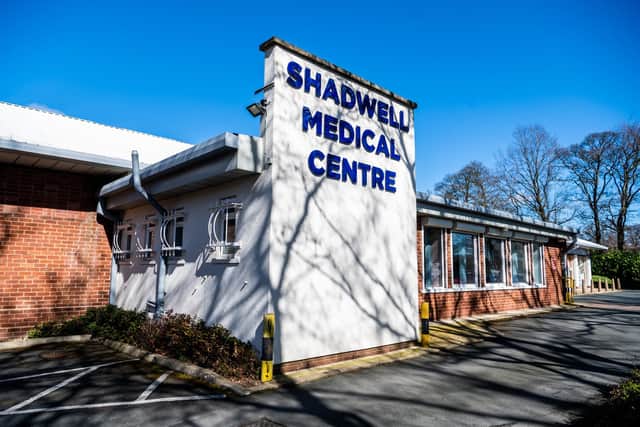 Shadwell Medical Centre is one of three in Leeds set to merge under the same contract. Photo: James Hardisty.