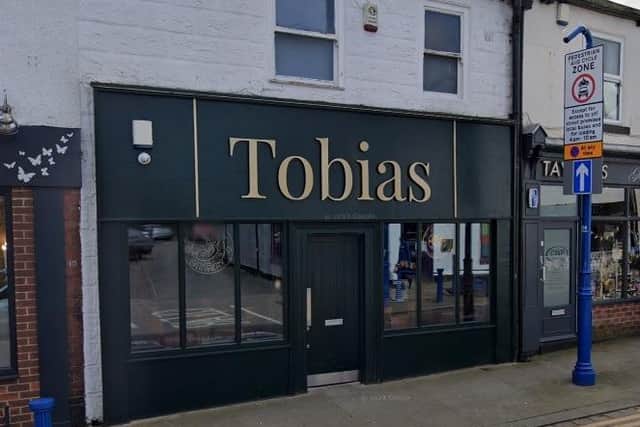 Pierce hit the man so hard he broke his jaw as he was stood waiting to be served in Tobias Bar in Rothwell. (pic by Google Maps)