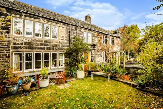 The front of the character property that was first built mid 17th century.