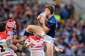 Fergus McCormack is set to play at full-back for Leeds Rhinos in Friday's Betfred Super League semi-final against Warrington Wolves. Picture by Allan McKenzie/SWpix.com.