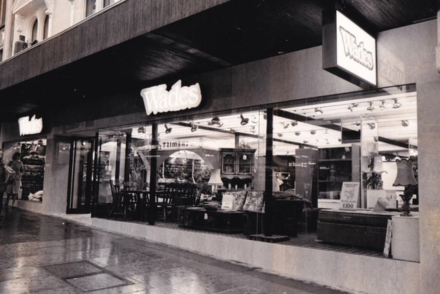 December 1980 and Wades opened in Leeds city centre.