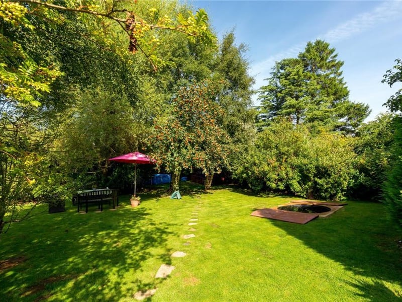 Front garden.