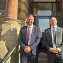 Gareth Naylor (left) and Richard Coulthard (right) of Ison Harrison