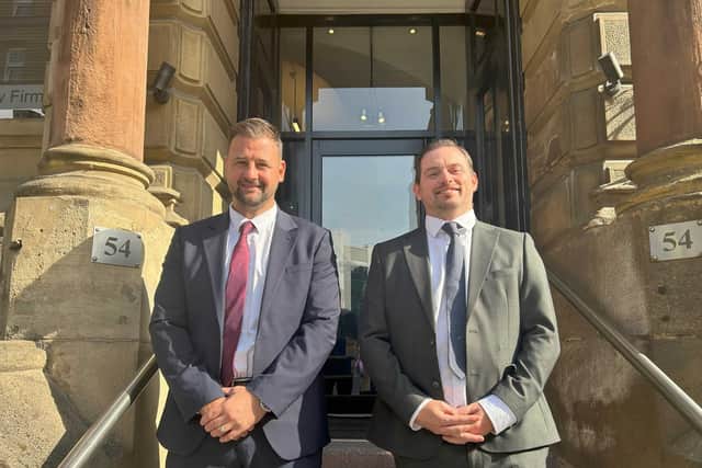 Gareth Naylor (left) and Richard Coulthard (right) of Ison Harrison