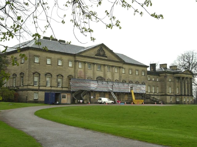 Nostell Priory was undergoing a refurbishment in April 2000.