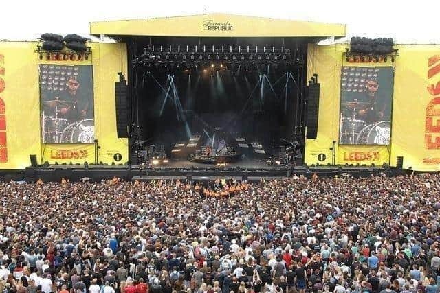 The offence took place at the Leeds Festival, which took place in Bramham Park in August 2018.