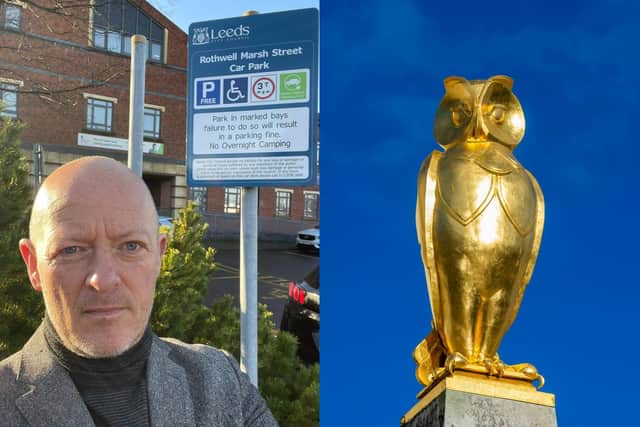 Coun Stewart Golton has hit out at Leeds City Council's plans to introduce car parking charges in Marsh Street and "repurpose" the Dolphin Manor Care Home. Photo: Stewart Golton/National World.
