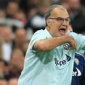 WANTED: Former Leeds United boss Marcelo Bielsa, above, according to reports, by Uruguay. Photo by LINDSEY PARNABY/AFP via Getty Images.
