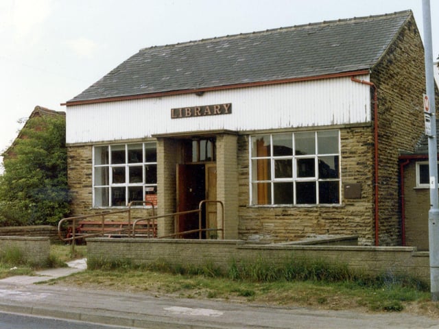 Robin Hood Branch Library, located on Sharp Lane. This library has since been demolished.
