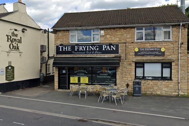 "Ordered two small fish & chips and one normal fish & chips. Verdict, outstanding. Good portion size, fresh out the fryer, massive thanks to all at The Frying Pan."