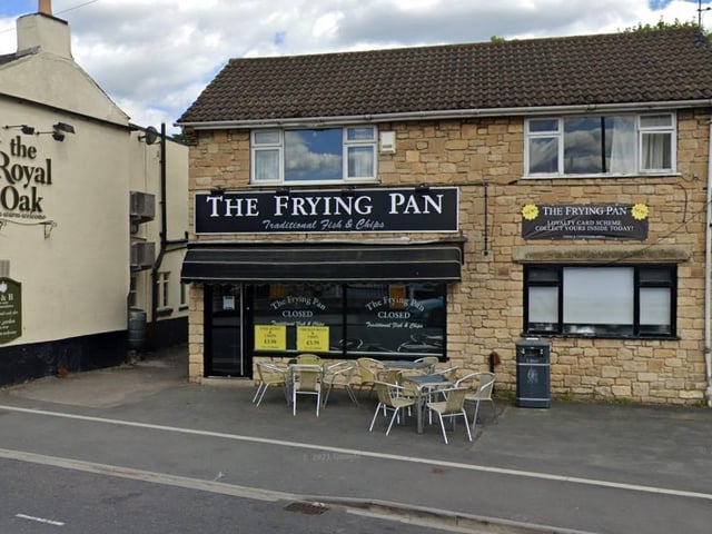 "Ordered two small fish & chips and one normal fish & chips. Verdict, outstanding. Good portion size, fresh out the fryer, massive thanks to all at The Frying Pan."